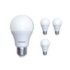 Bulbrite Dusk to Dawn 9 Watt A19 LED Light Bulb Medium (E26) Base - 3000K (Soft White Light), 800 Lumens, 4PK 862791